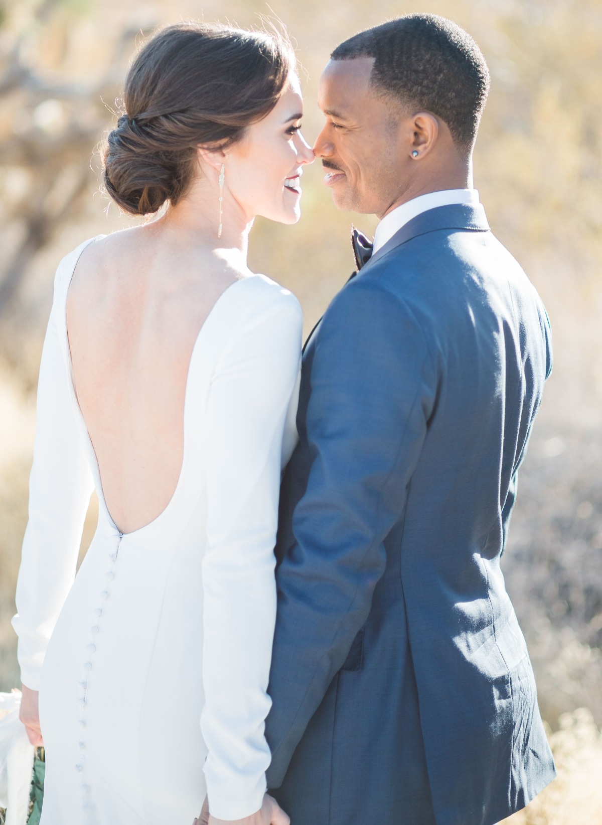 Upscale Wild-Hearted Microwedding in the Las Vegas Desert