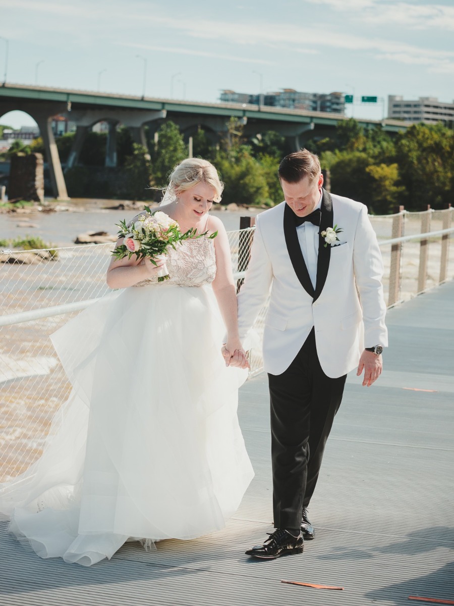 Romantic Richmond Wedding With An Industrial Edge