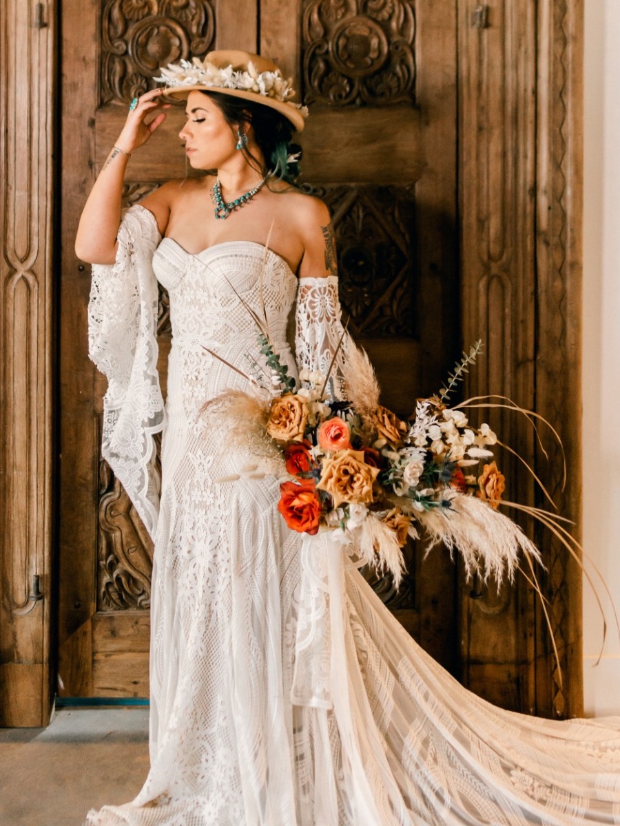 This Texas Team Went All In On The Southwestern Boho Theme For This Stunning Inspiration Shoot