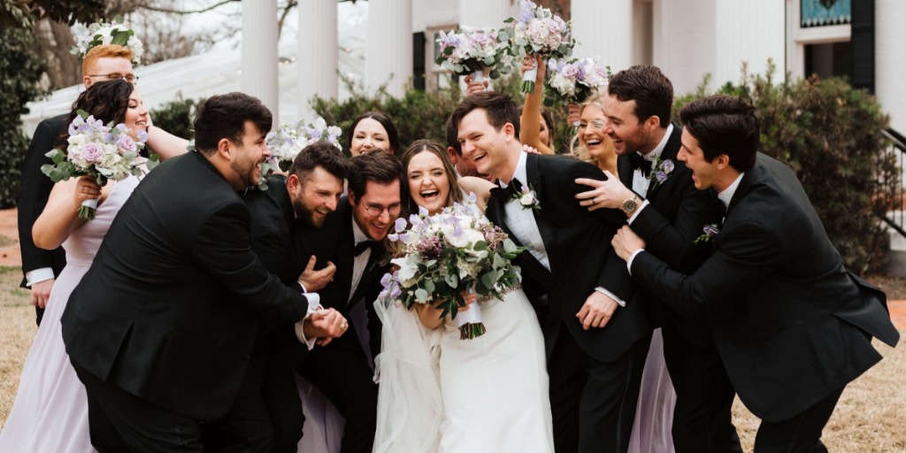 Timeless Texas Wedding That Is Literally Dripping in Wisteria
