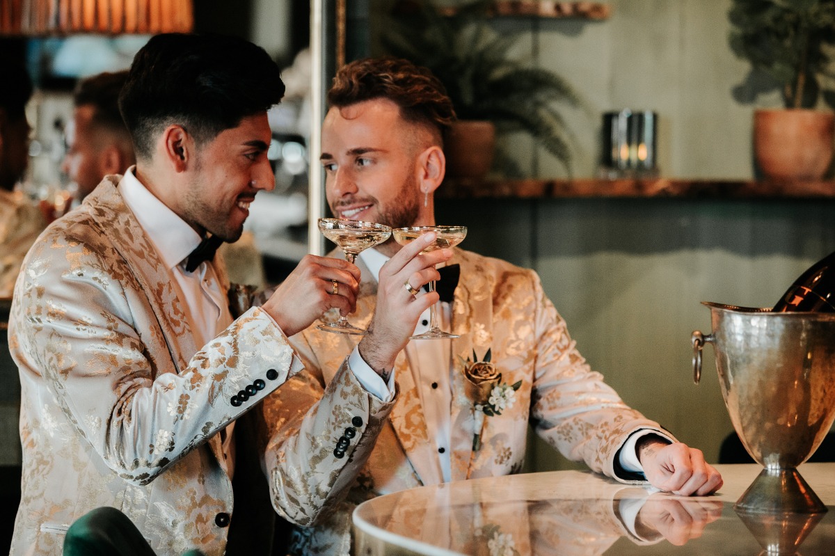 Opulent Gilded Wedding Inspiration In Amsterdam