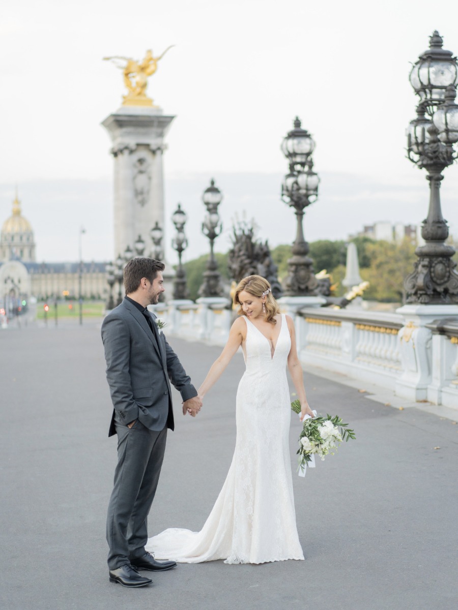 A Romantic Parisian Elopement That Almost Didn't Happen