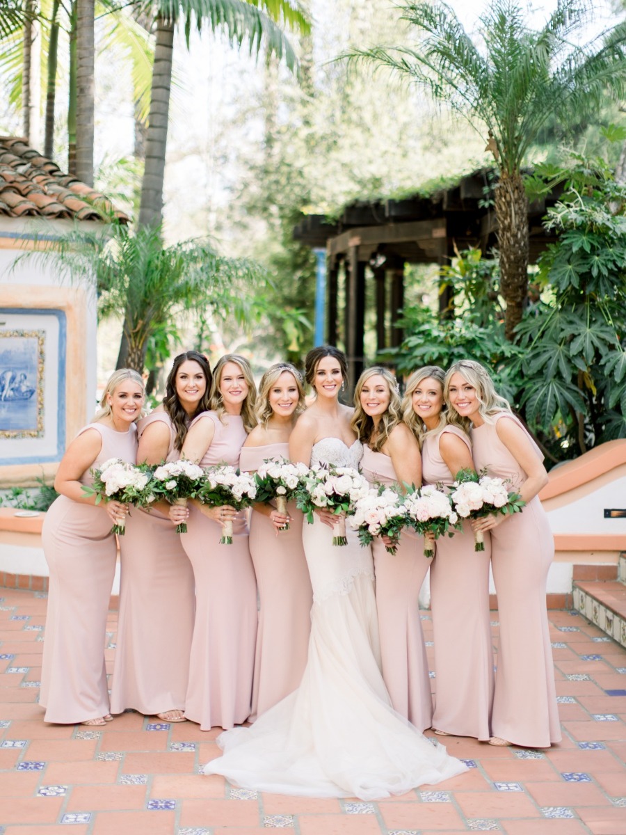 A Blossoming Blush Wedding in Southern California