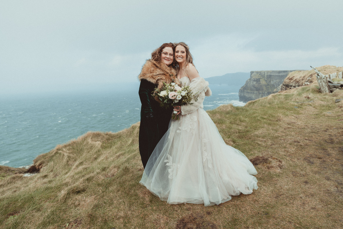 A Breathtaking Cliffside Wedding...We Couldn't Have Asked For
