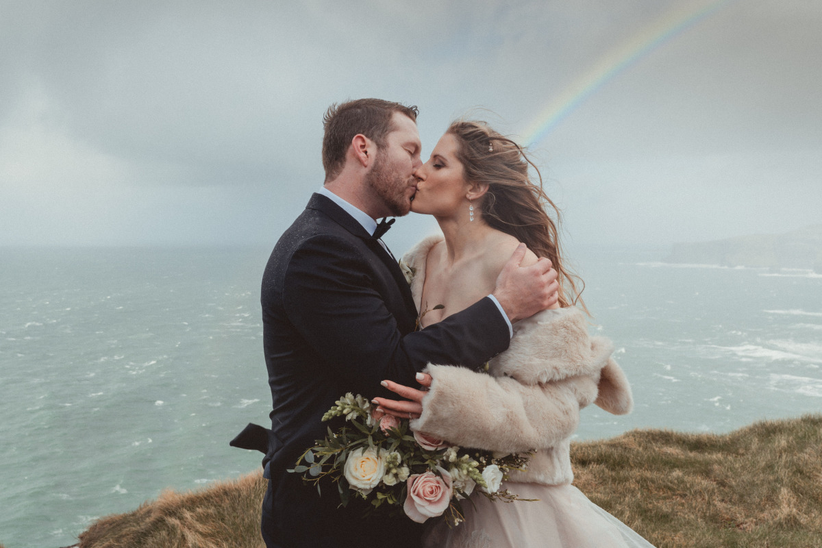 A Breathtaking Cliffside Wedding...We Couldn't Have Asked For