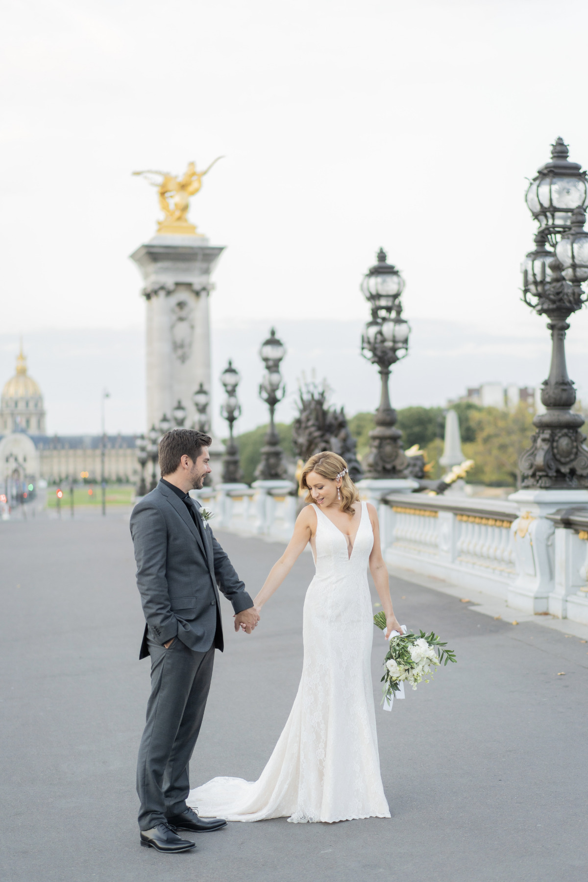 A Romantic Parisian Elopement That Almost Didn't Happen