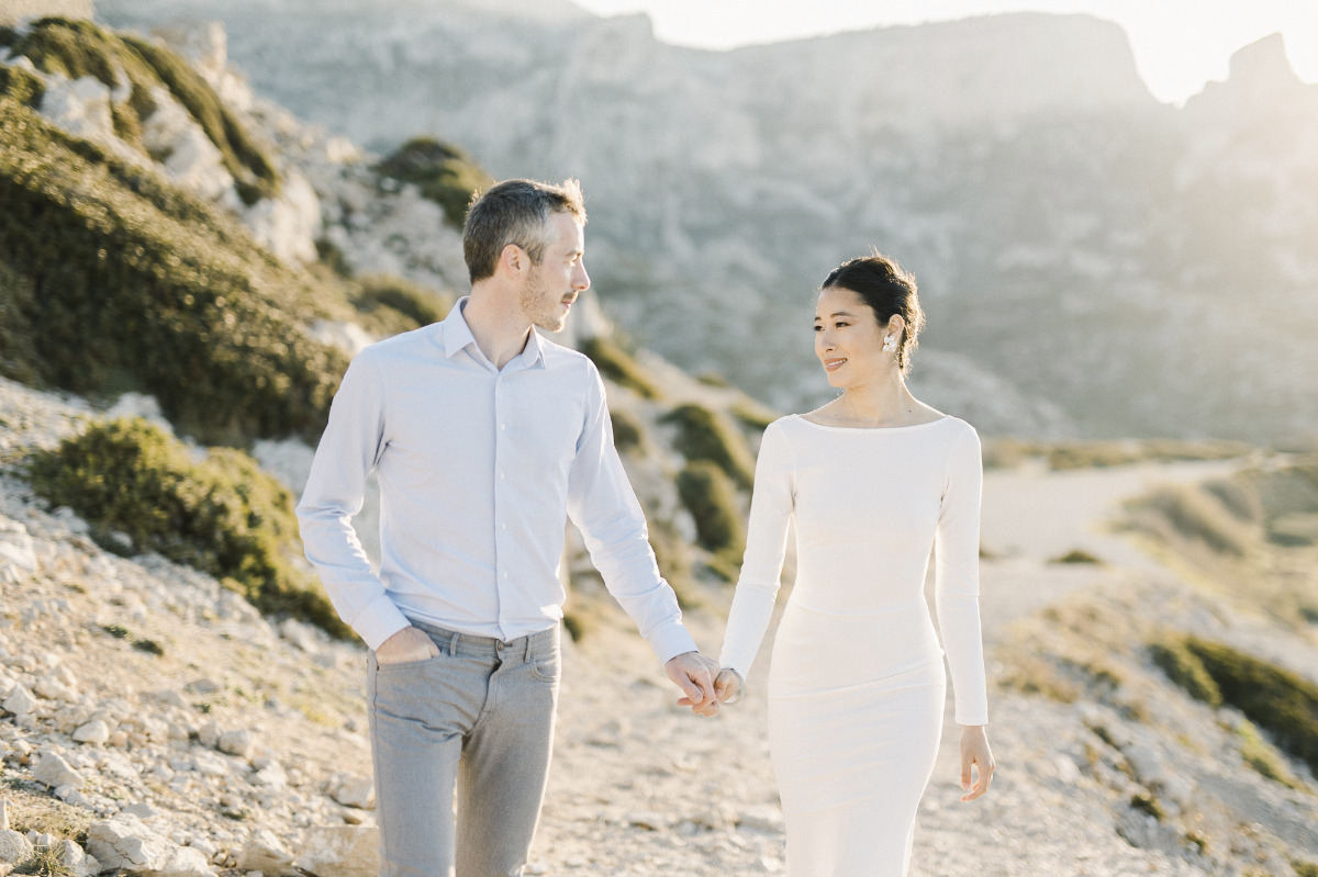 Engagement session in the French Creeks