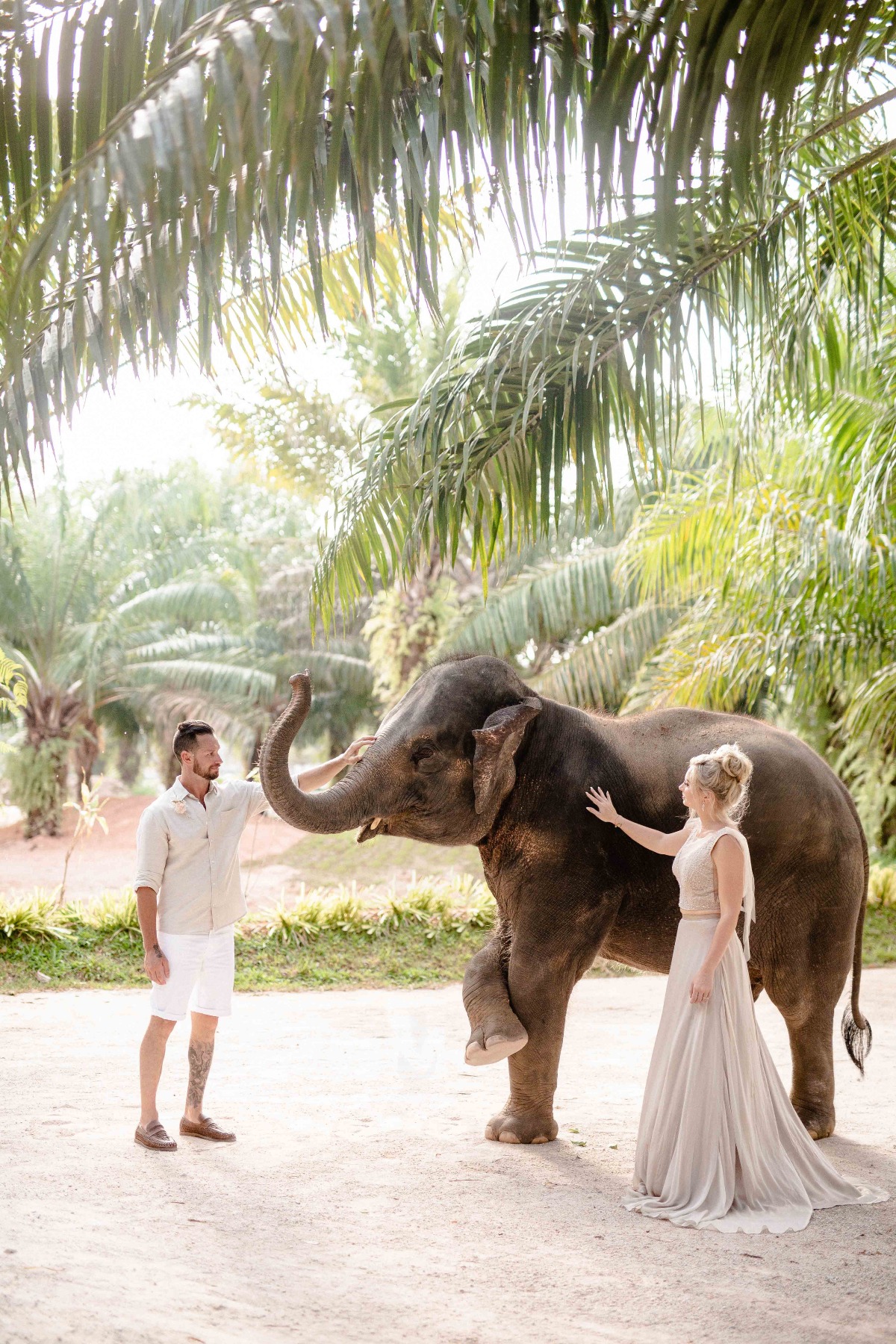 You Know Your Wedding Is Epic When One Of Your Guests Is An Elephant (Literally!)