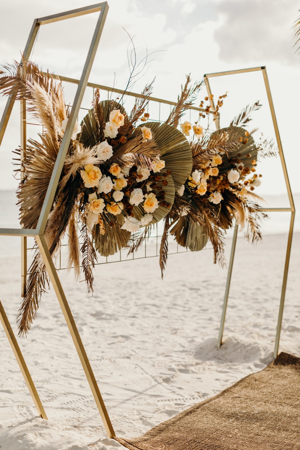 Breezy Boho Wedding Inspiration On A Secluded Beach