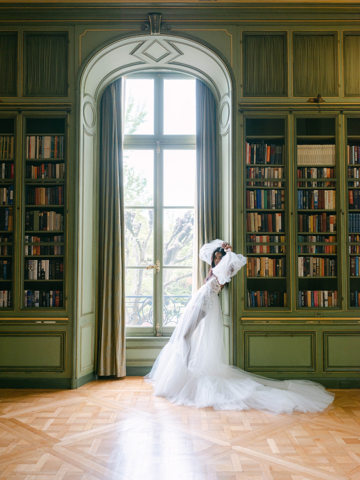 A Fashion Inspired Wedding Editorial at Washington, DC's Historic Meridian House
