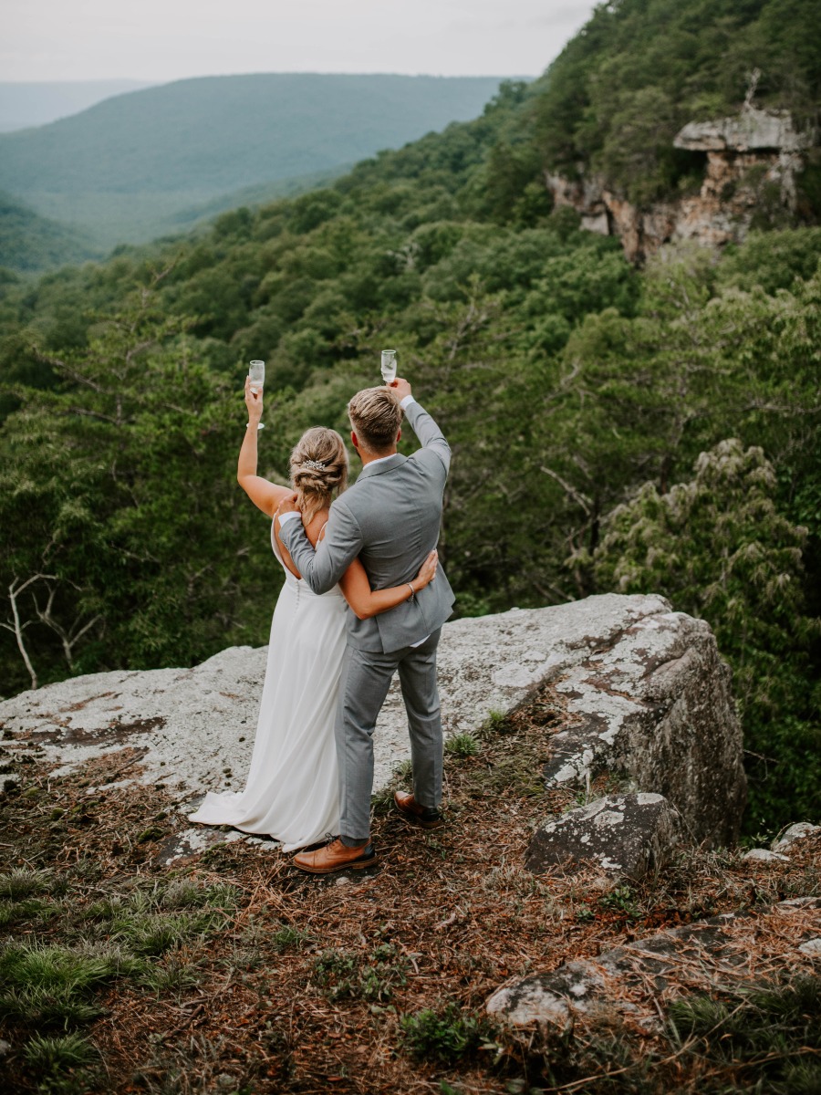 Magical Mountain Escape Elopement in Tennessee