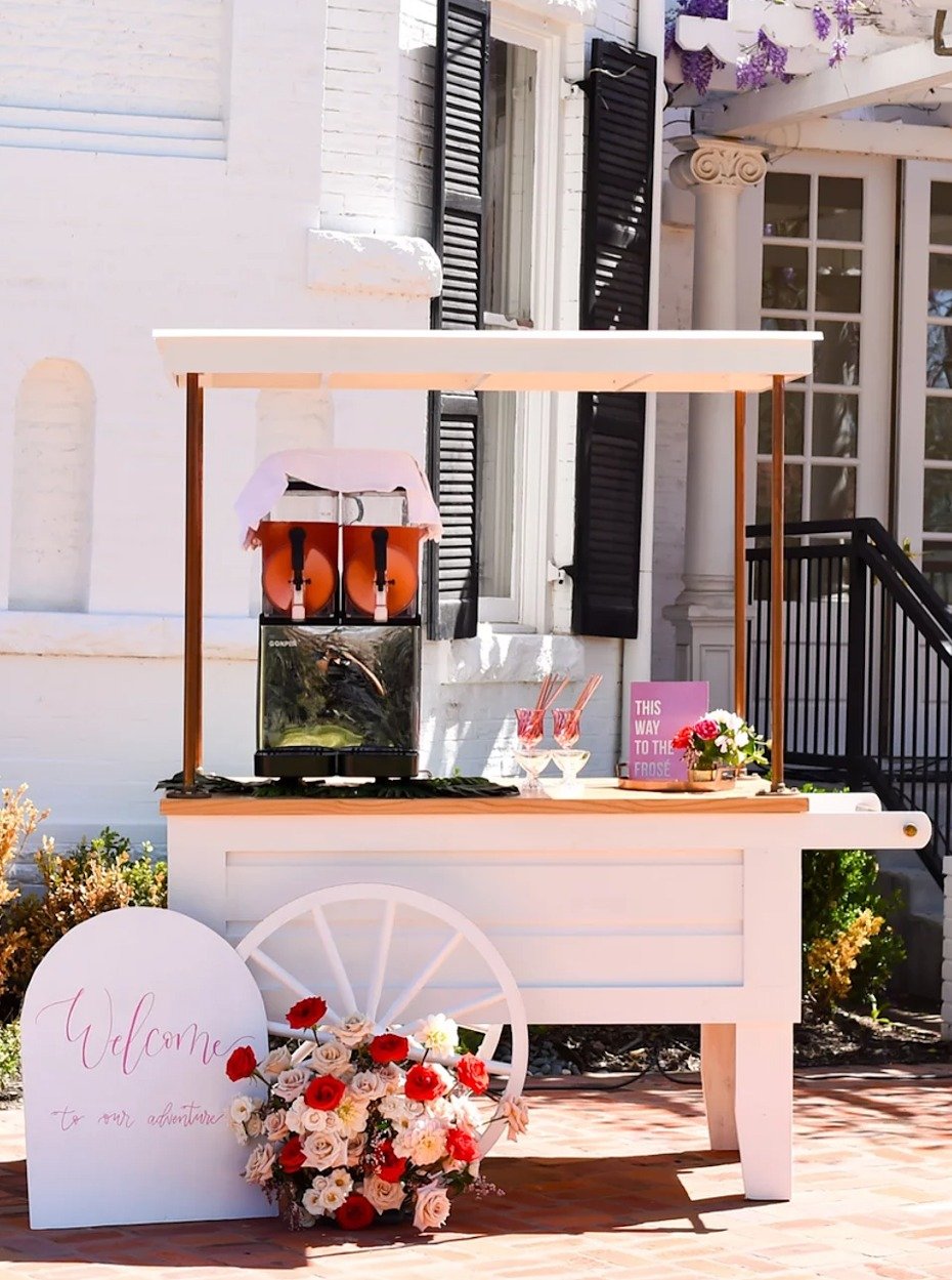 10 of the Best Mobile Bar Carts for Your Wedding