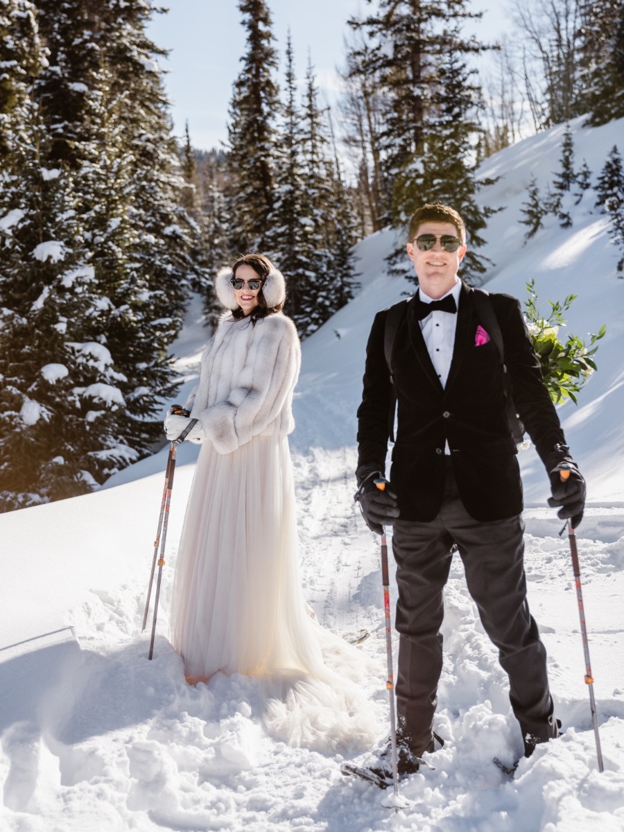 You've Never Seen A Winter Wedding Like This