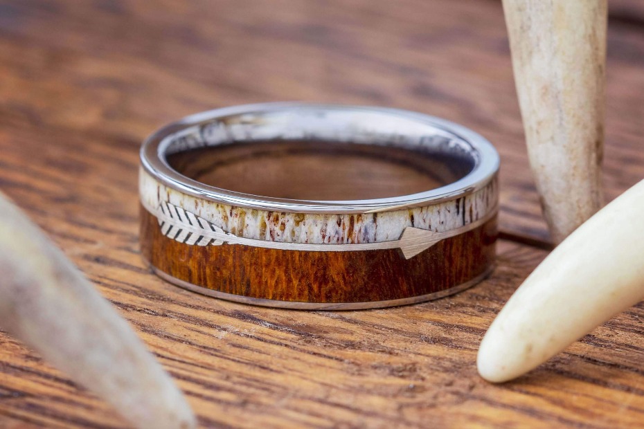 Go Ahead and Buck Tradition With Deer Antler Jewelry for Your Big Day