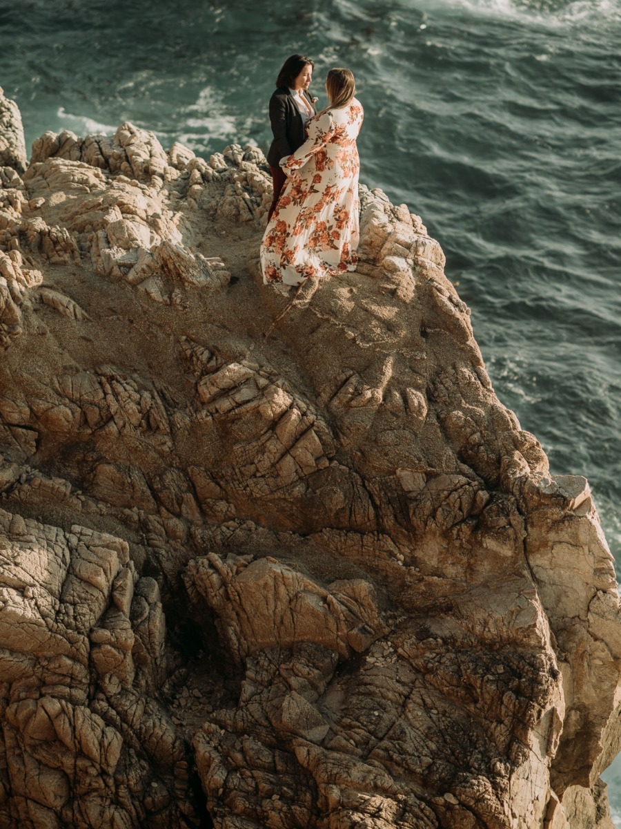 A Surprise Proposal On The Cliffs Of Big Sur