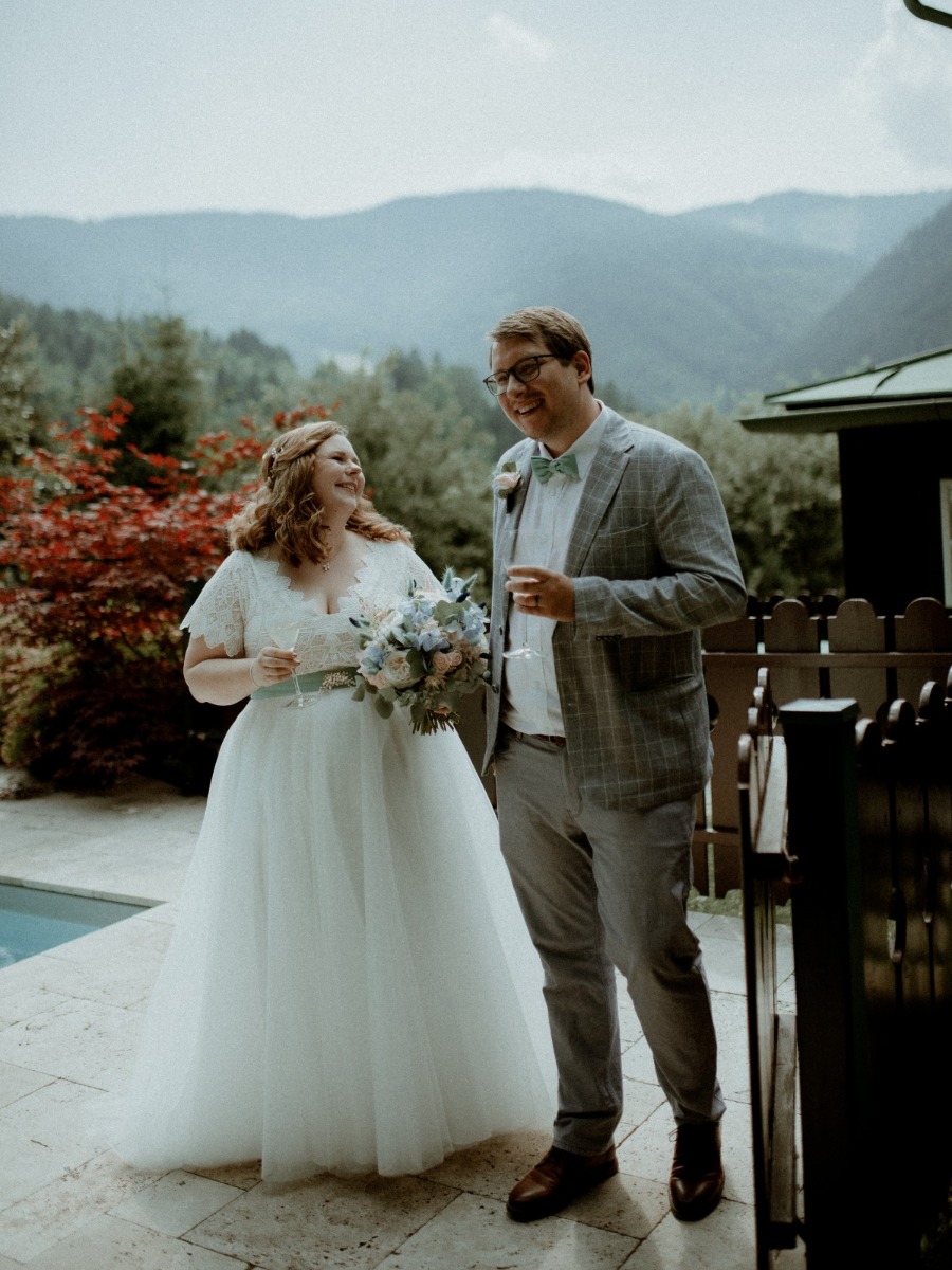 Art Nouveau Inspired Wedding In The Austrian Alps