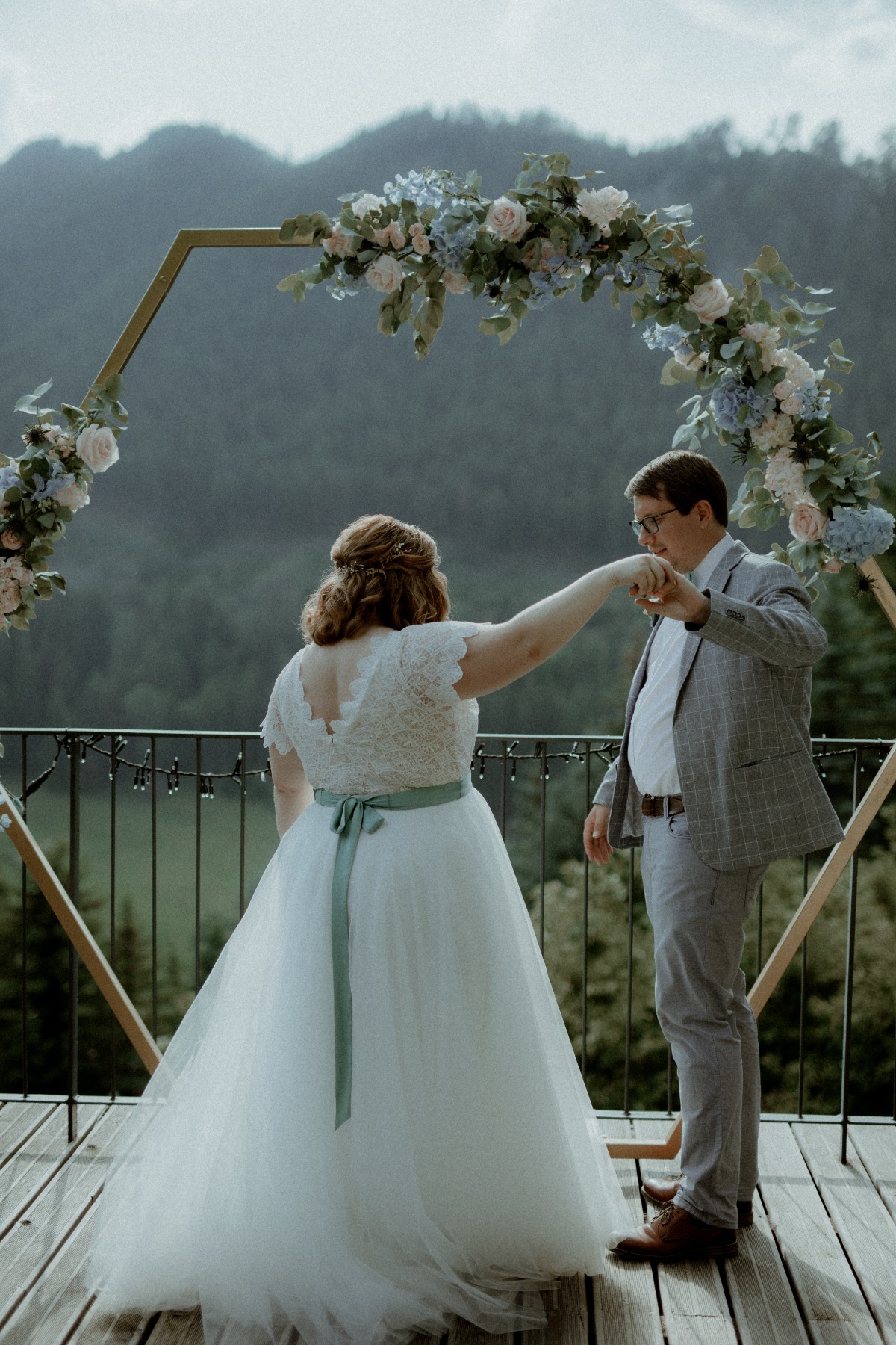 Art Nouveau Inspired Wedding In The Austrian Alps