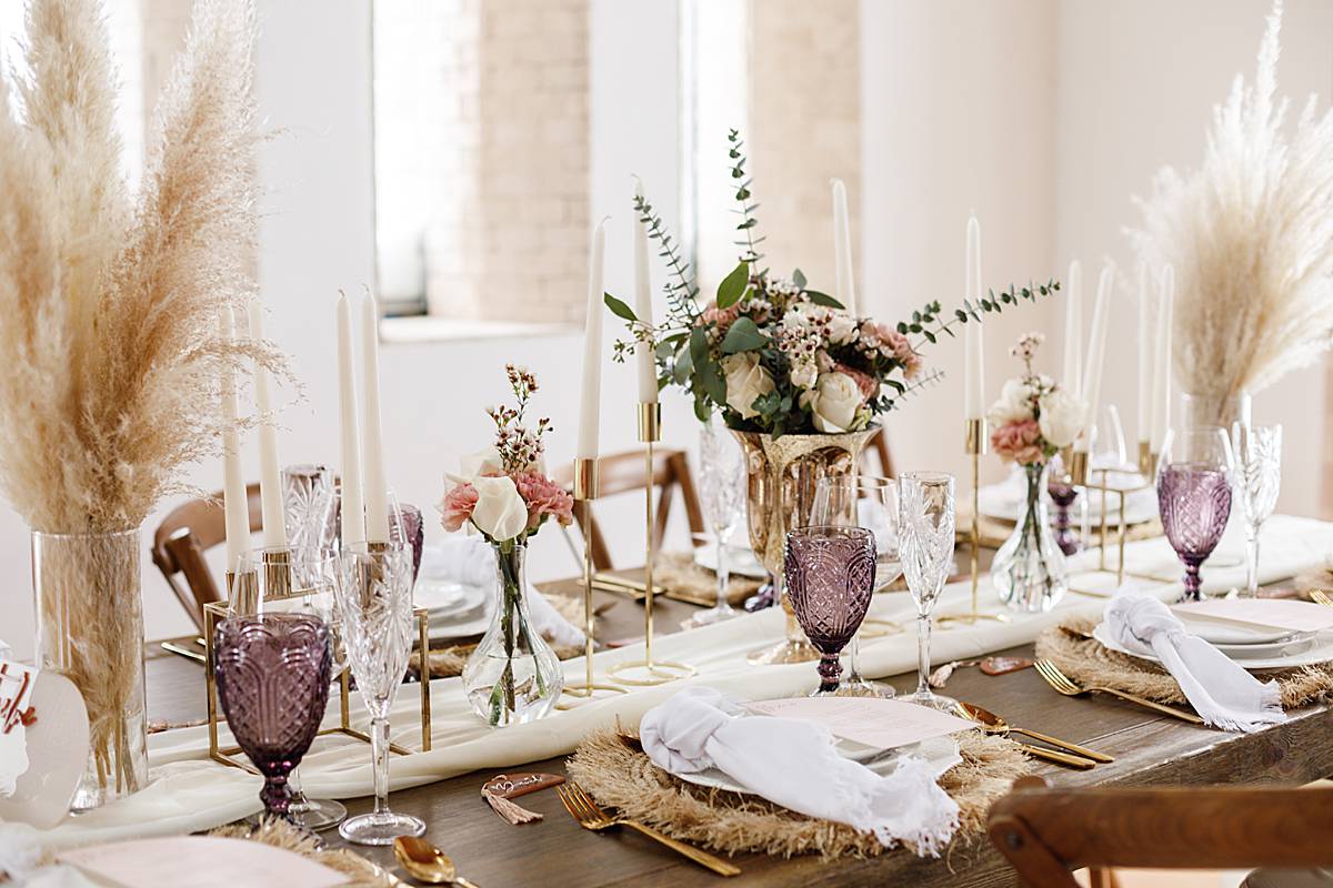 Cozy Boho Inspiration Shoot In A Remodeled Chapel