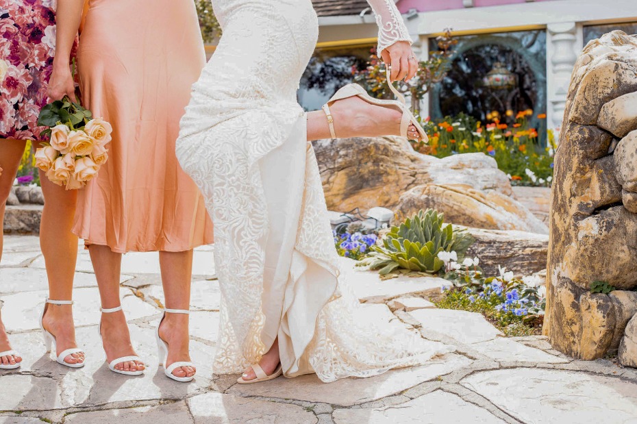 With Pashion Footwear, Brides Can Say Buh-bye to the Backup Shoes