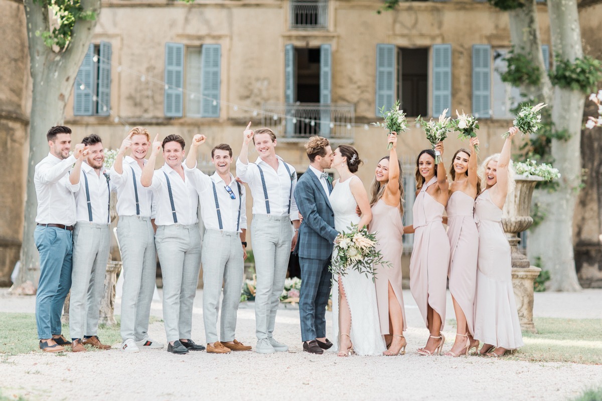 Meet Your Guests In The MiddleâA Romantic Destination Wedding In Provence