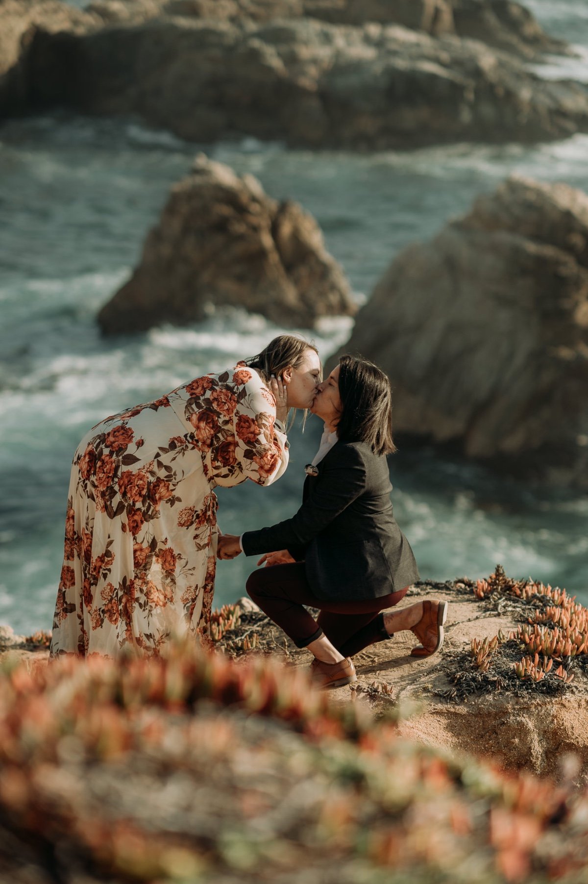 A Surprise Proposal On The Cliffs Of Big Sur