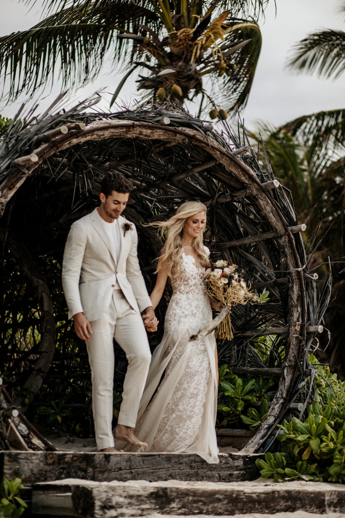 Love and Nature–An Intimate Elopement In Tulum