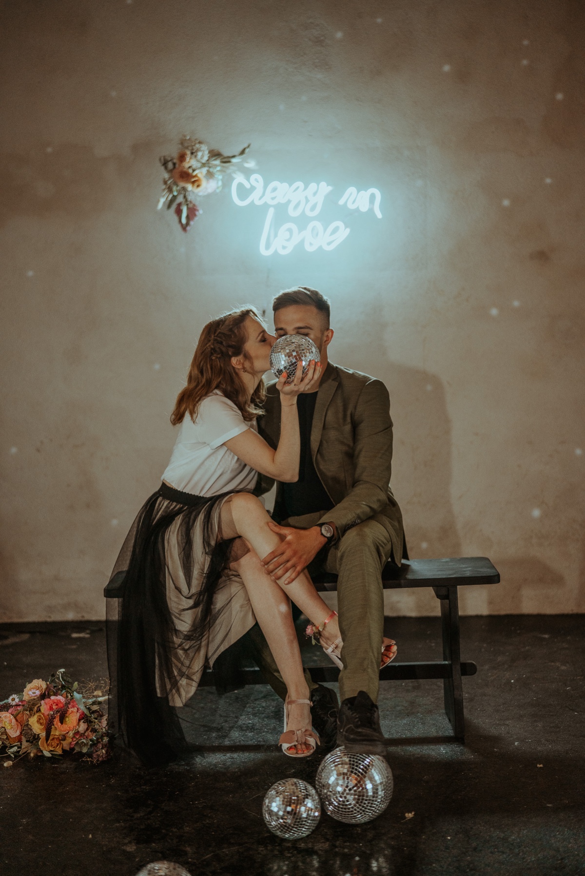 Disco Themed Pizza Party Elopement