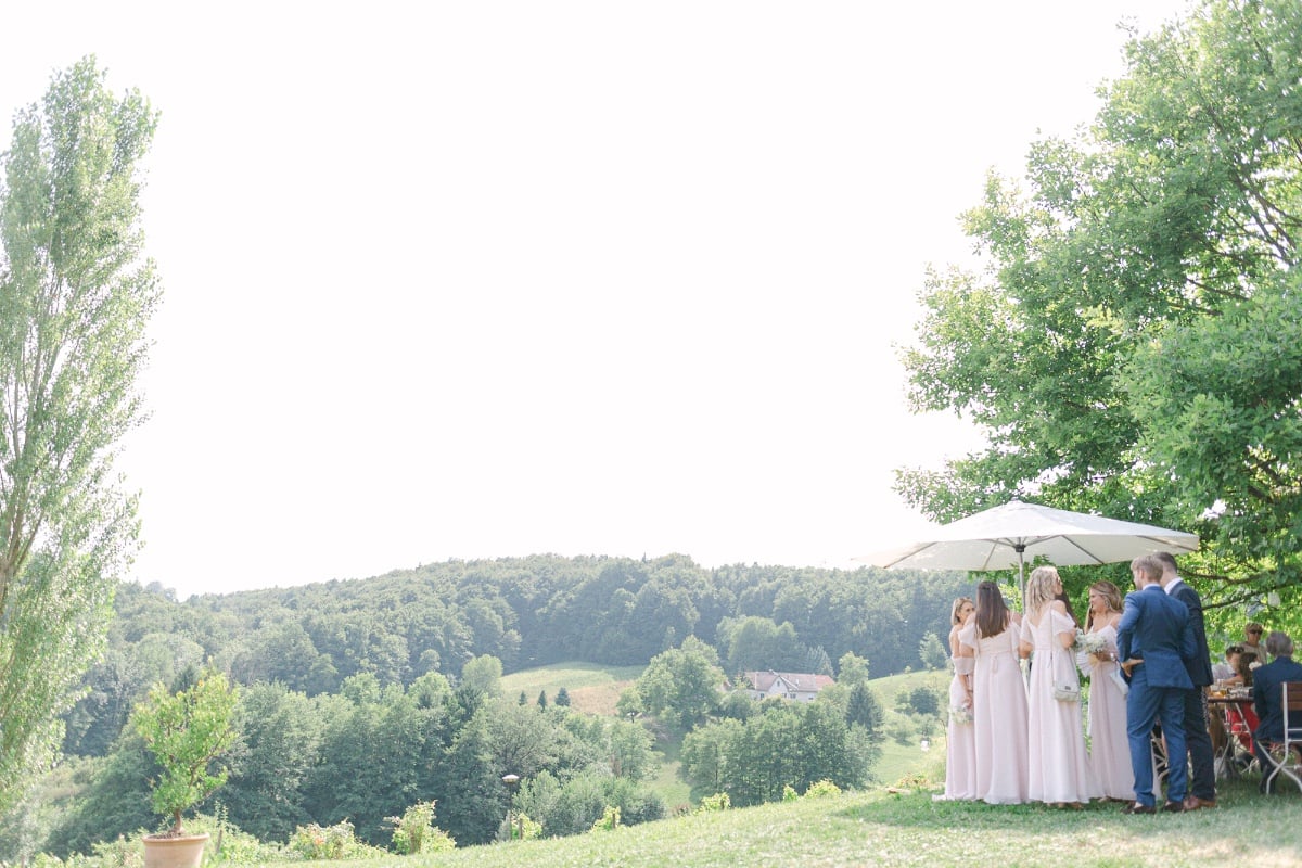 Stunning Summer Wedding At An Austrian Vineyard