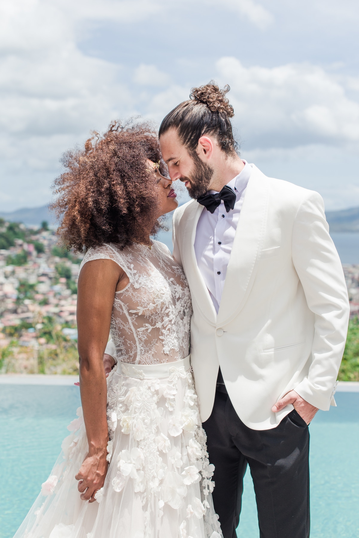 A Soft Tropical Wedding In A Carribbean Villa