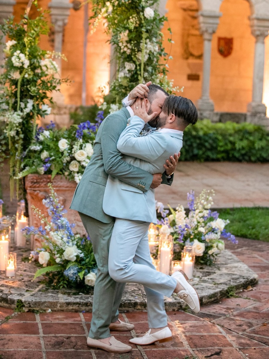 A Luxury Fairytale Wedding in Miami that all Started at Gay Bingo