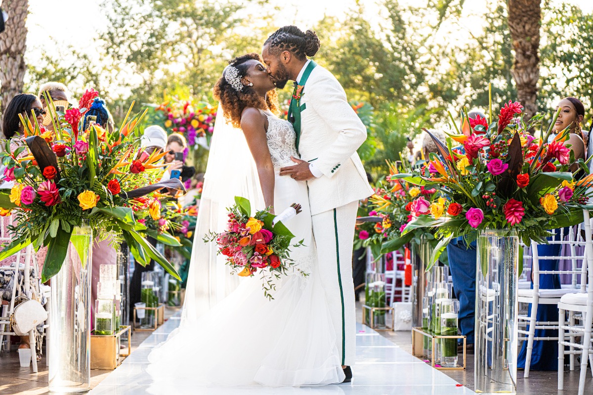 Colorful Caribbean-Inspired Wedding