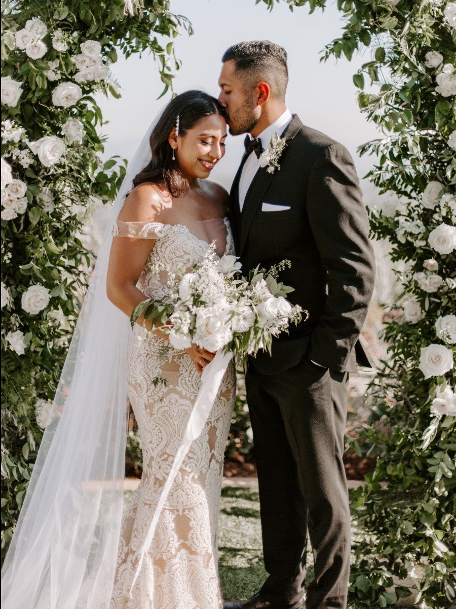 A Glam Outdoor Wedding That Was Worth The Wait