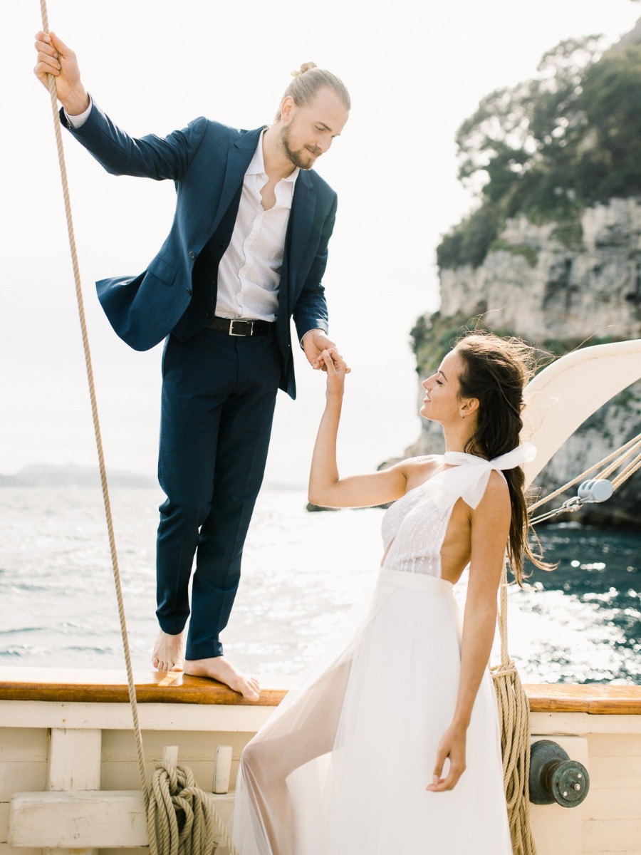 Between Land And Sea–A Wedding Inspiration Shoot On The French Riviera