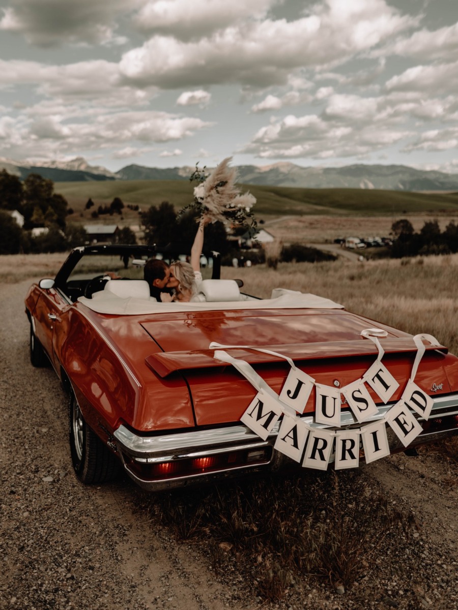 Boho Wedding In The Mountains of Montana