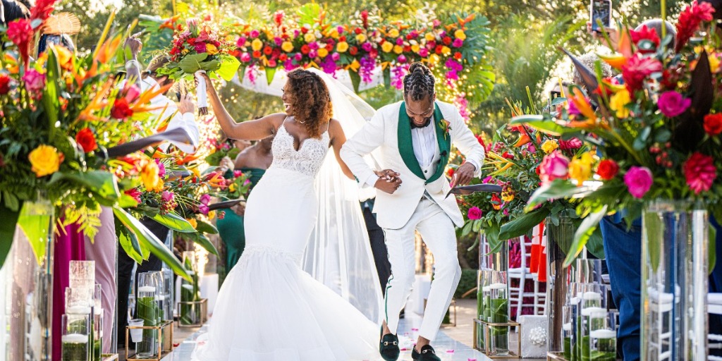 Colorful Caribbean-Inspired Wedding