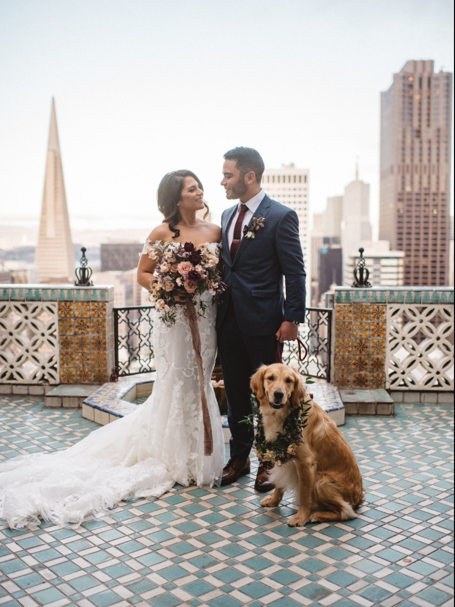 Intimate Moody Wedding in the Heart of San Francisco