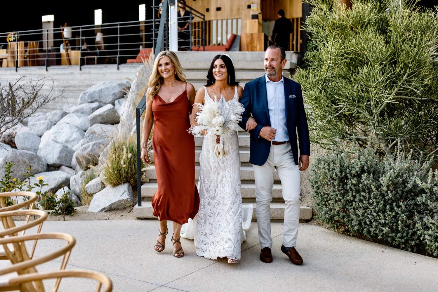 stylish-monochromatic-micro-beach-weddin