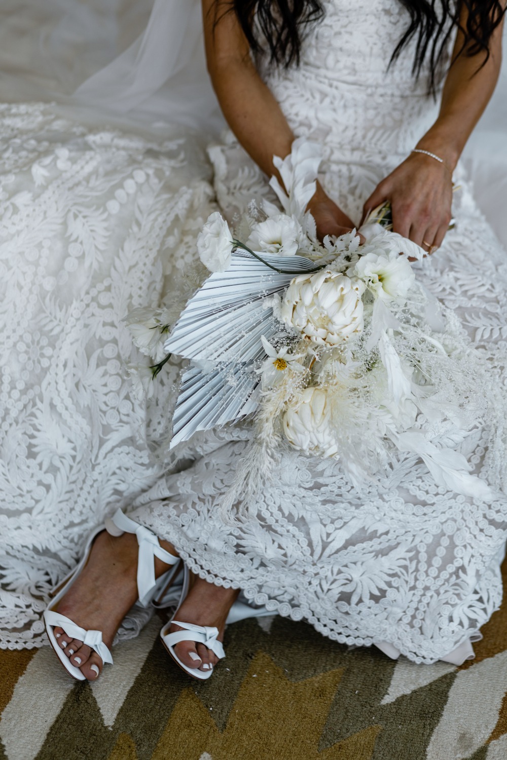 stylish-monochromatic-micro-beach-weddin
