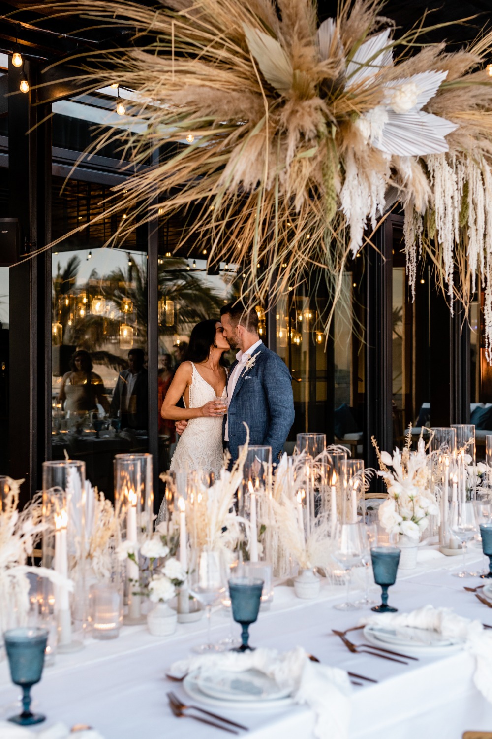 stylish-monochromatic-micro-beach-weddin