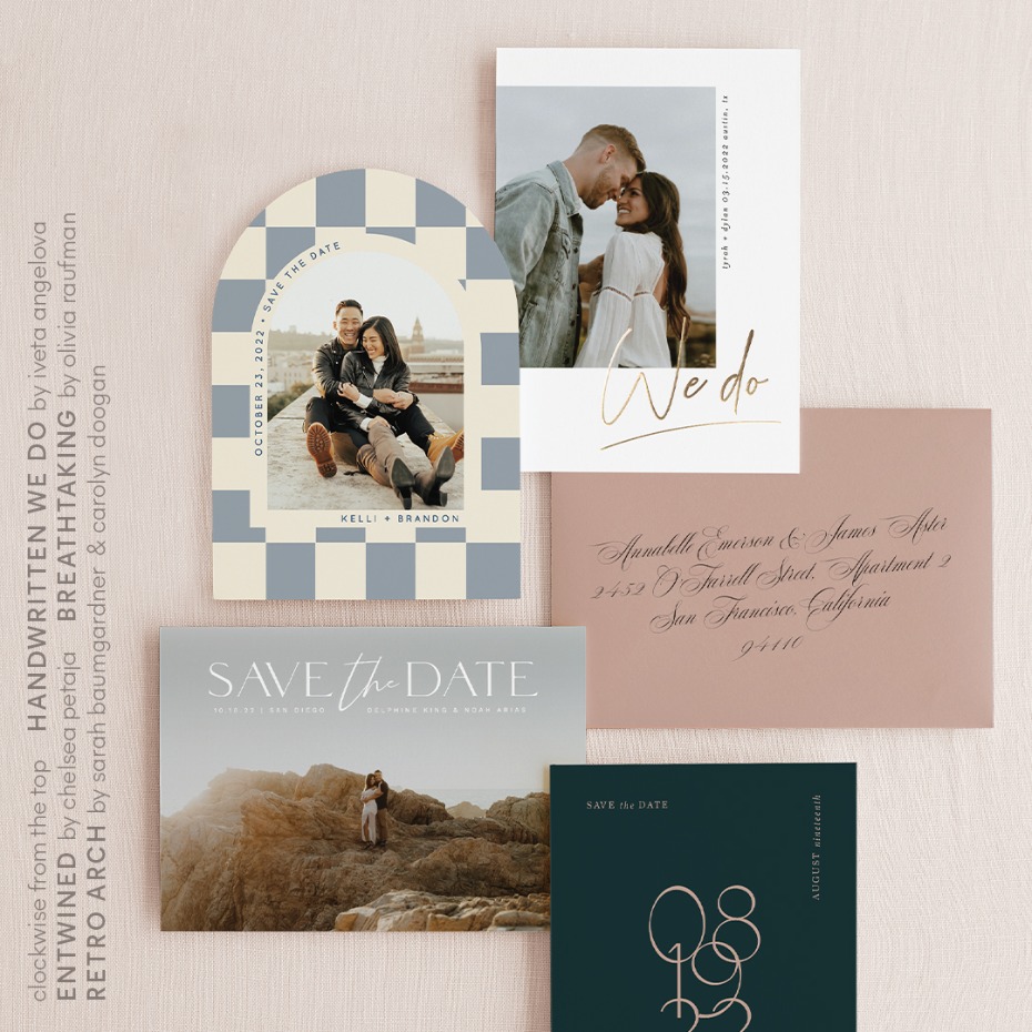 Look No Further, We've Got Your Perfect Save The Dates Right Here