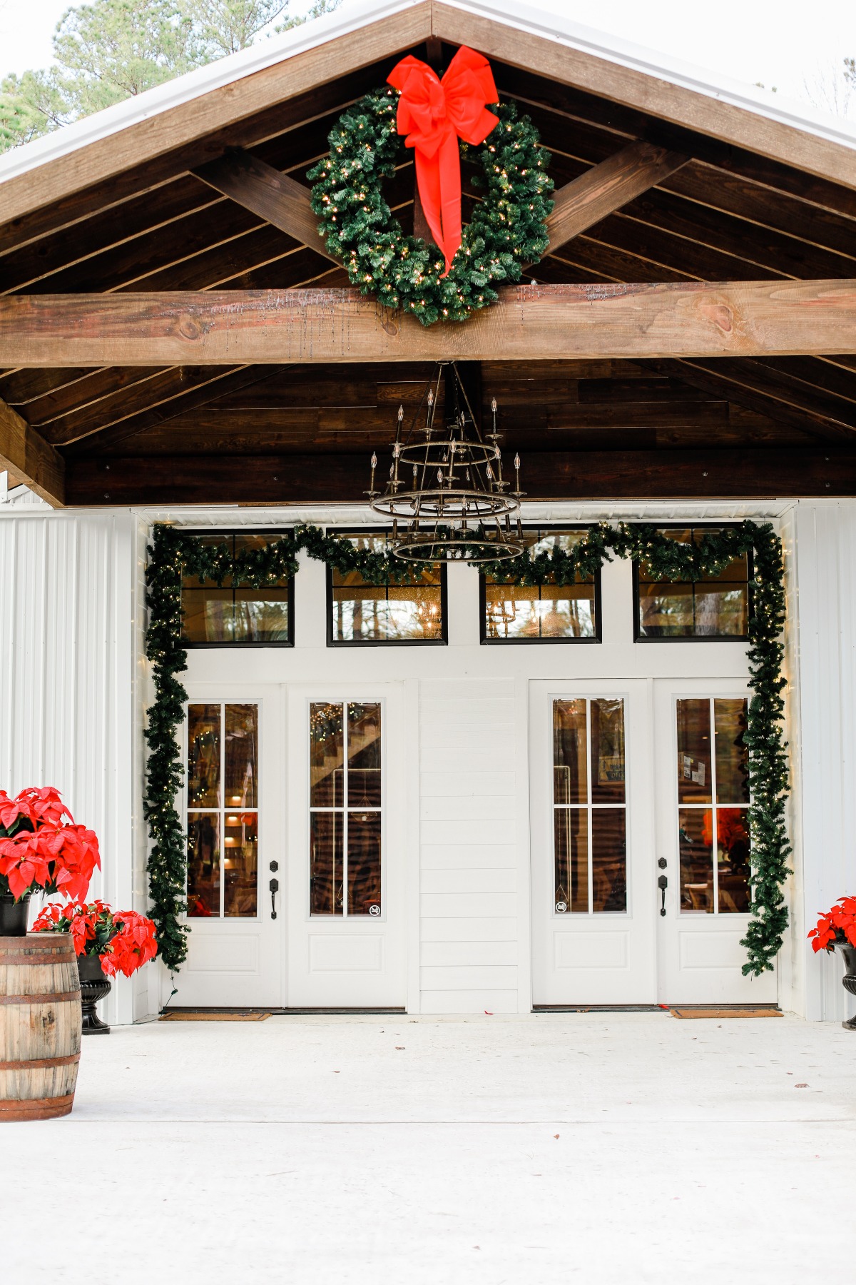 Winter Wonderland Wedding In A Remodeled Barn