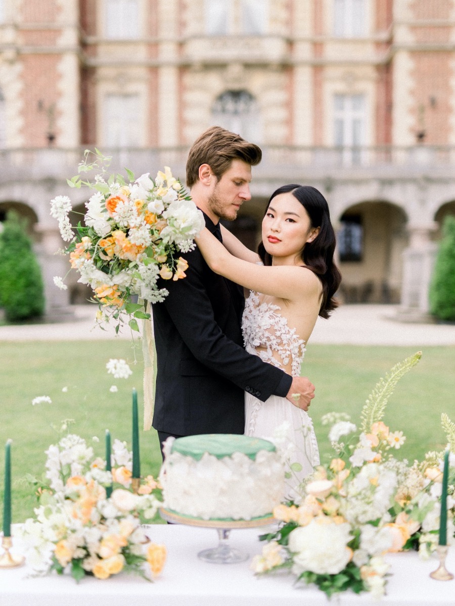 Green Is The Star Of This Elegant Wedding Inspiration