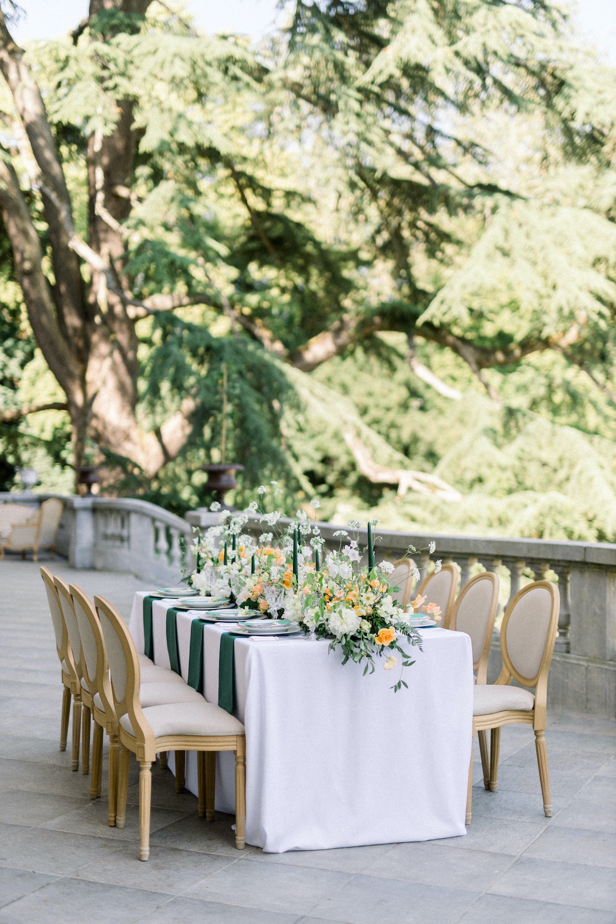 Green Is The Star Of This Elegant Styled Shoot