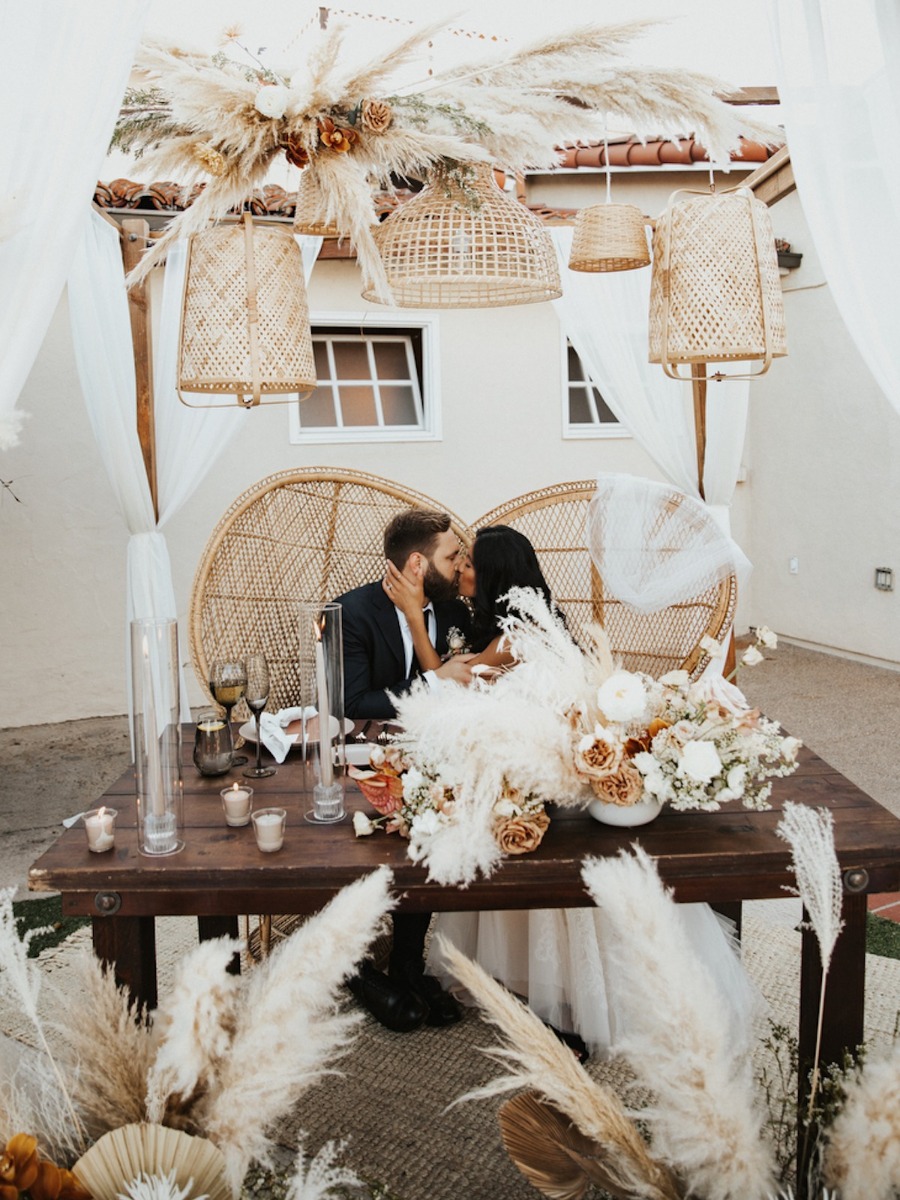 Garden Boho Inspired Wedding For Two Soulmates