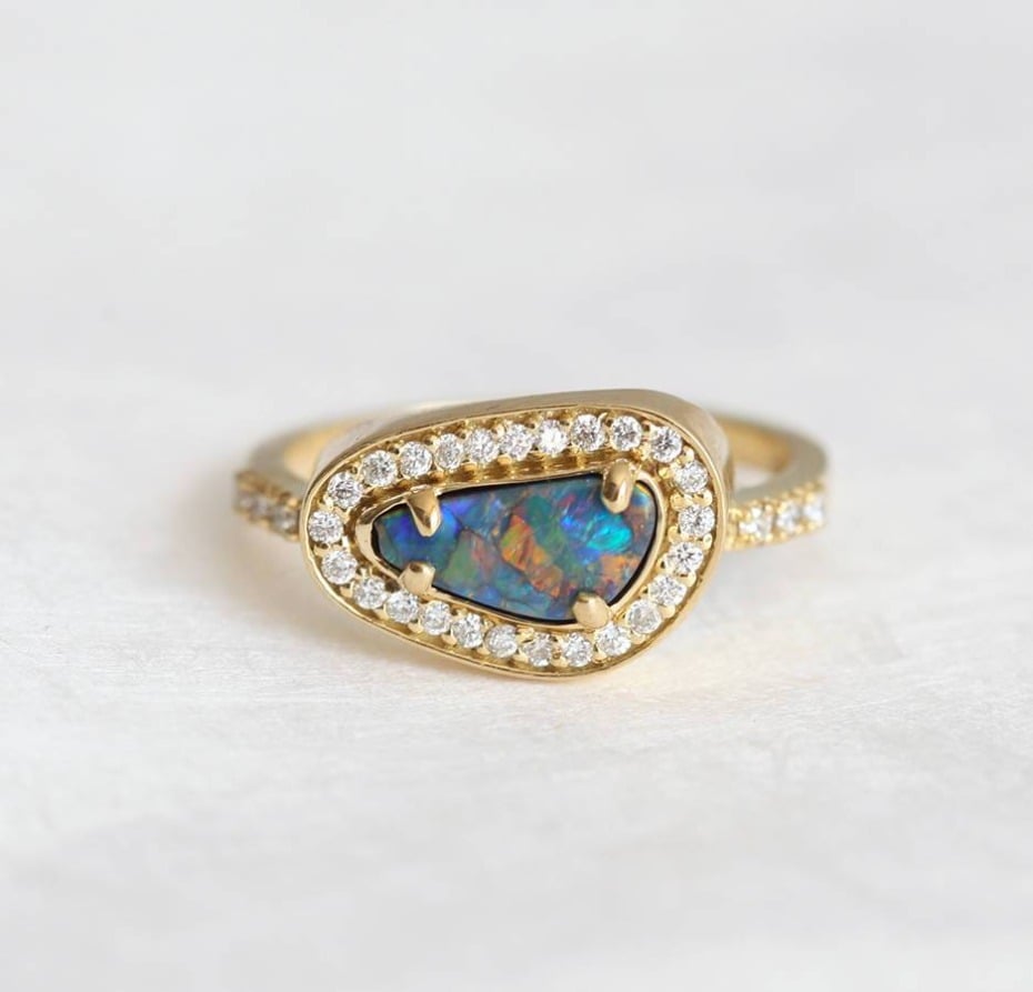 Say Yes To Opal Engagement Rings