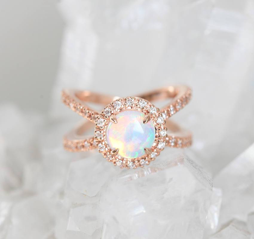 Say Yes To Opal Engagement Rings