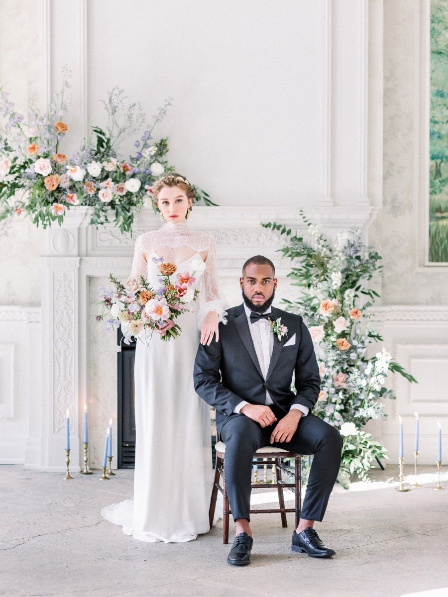 Intimate Bridgerton Styled Shoot In A Charming Manor