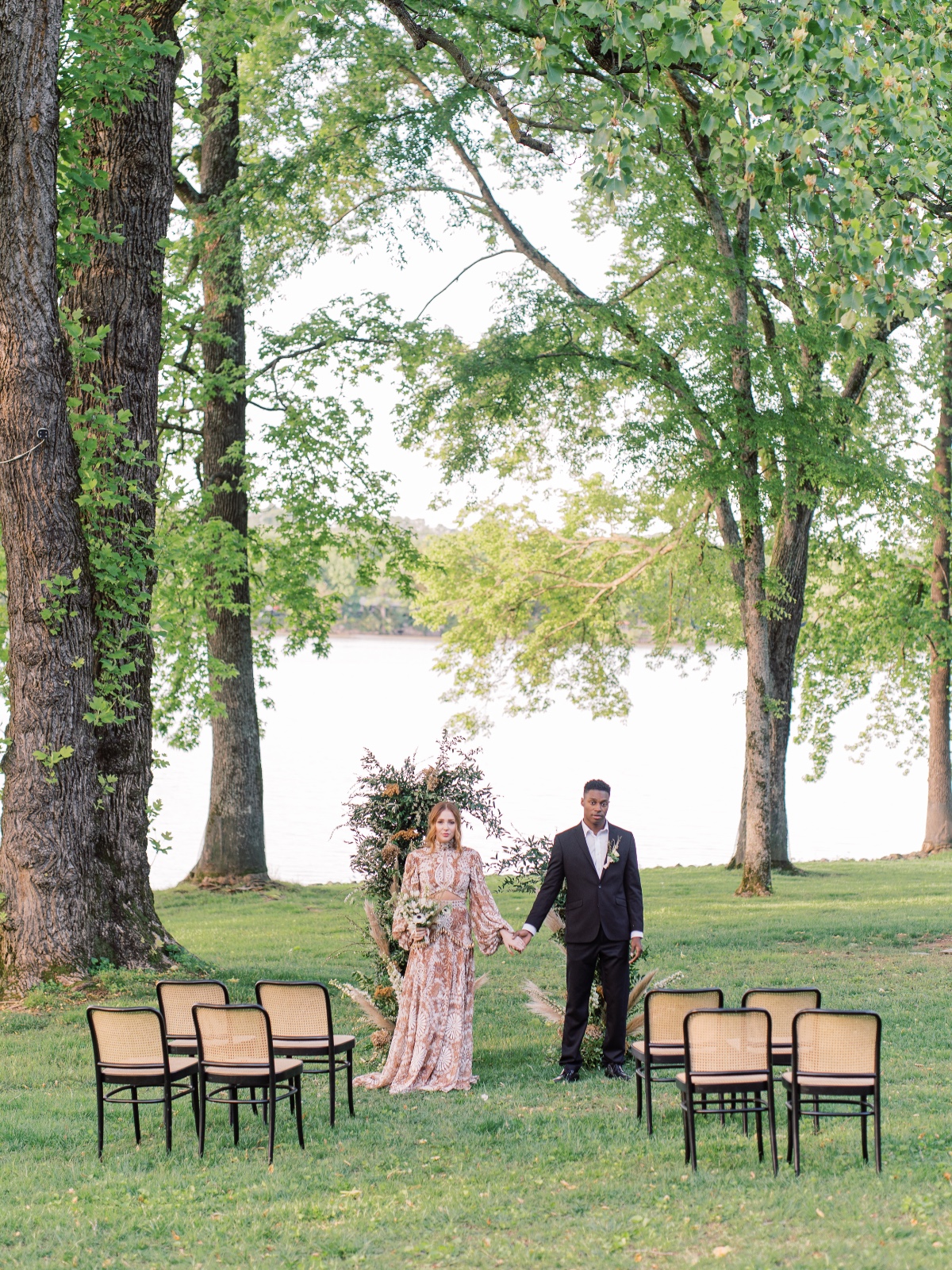 Modern Lakeside Wedding At Cherokee Dock