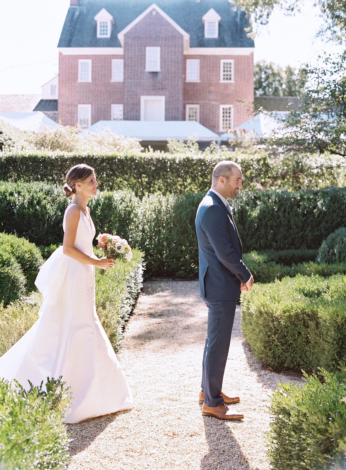 Coastal Garden Wedding That Ends With A Second Line To A Local Pub
