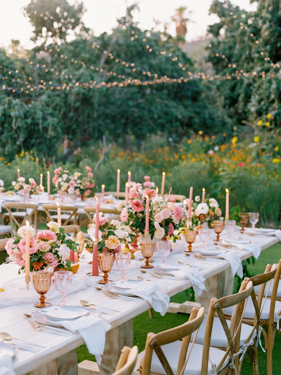 A Stunning Flora Farms Wedding Full of Pink Florals Photographed by Erich McVey